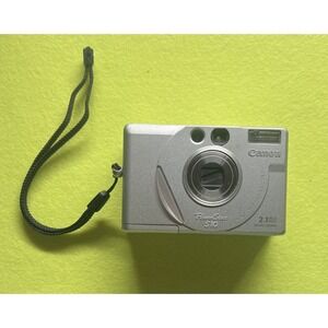 Canon PowerShot S10 2.1 MG Digital Camera - Silver, Untested No Cords